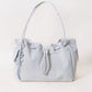Medium Classic Daily Tote - White (With Charm)