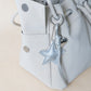 Medium Classic Daily Tote - White (With Charm)