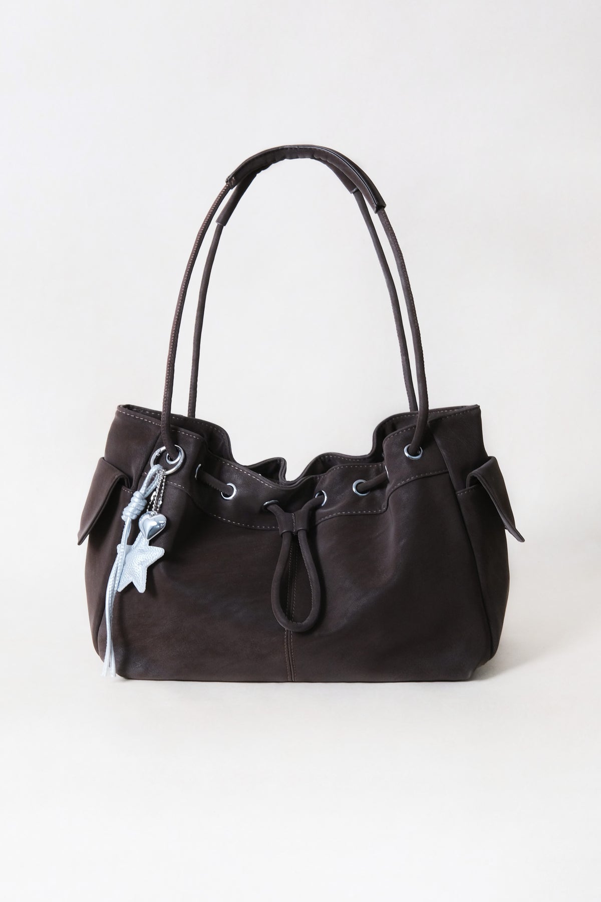 Medium Classic Daily Tote - Coffee (With Charm)