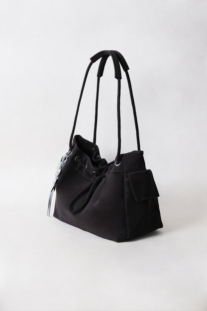 Medium Classic Daily Tote - Coffee (With Charm)
