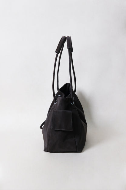 Medium Classic Daily Tote - Coffee (With Charm)