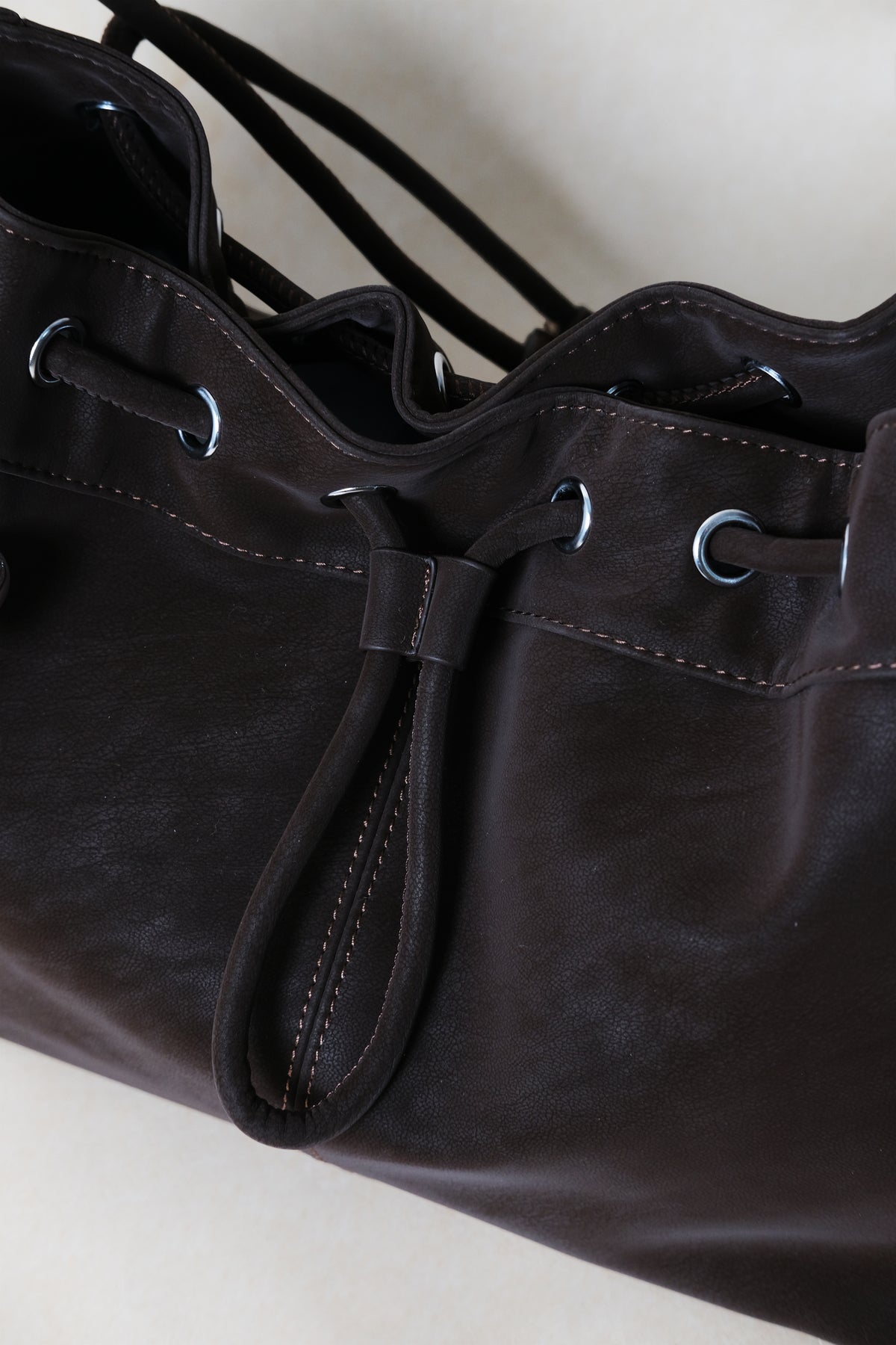 Medium Classic Daily Tote - Coffee (With Charm)