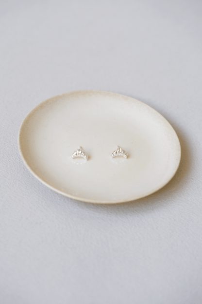 The Croissant Gleam Earrings