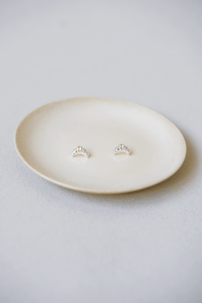 The Croissant Gleam Earrings