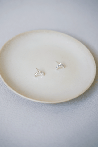 The Croissant Gleam Earrings
