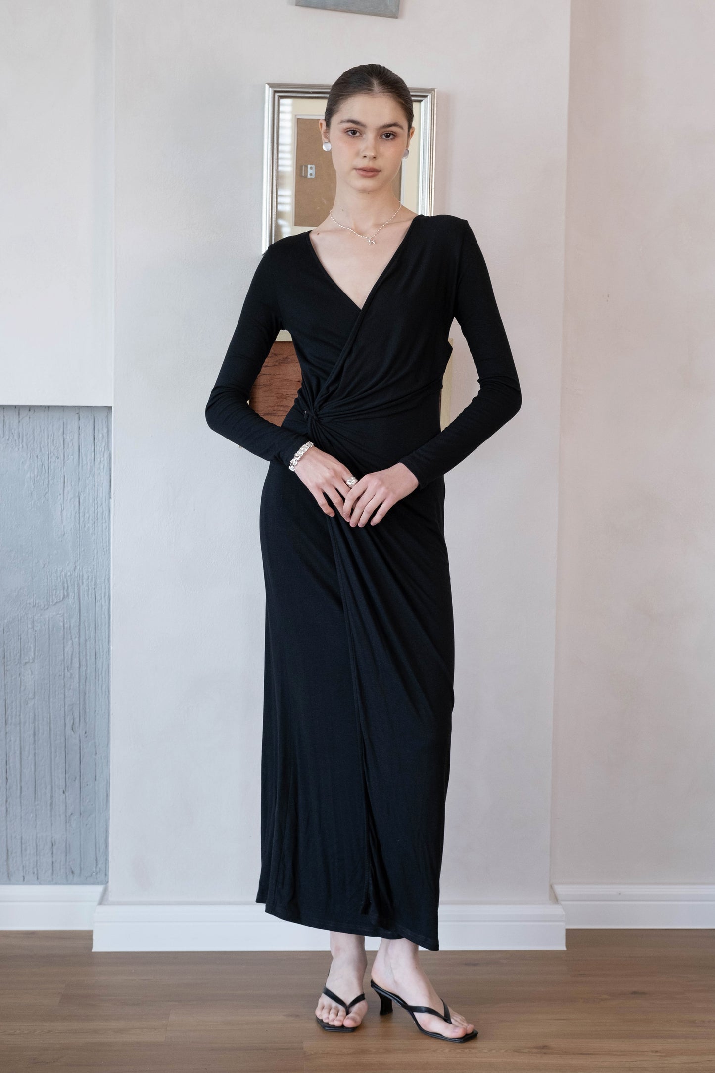 Eternal Grace V-Neck Dress