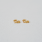 The Serene Knot Earrings - Gold