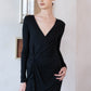 Eternal Grace V-Neck Dress