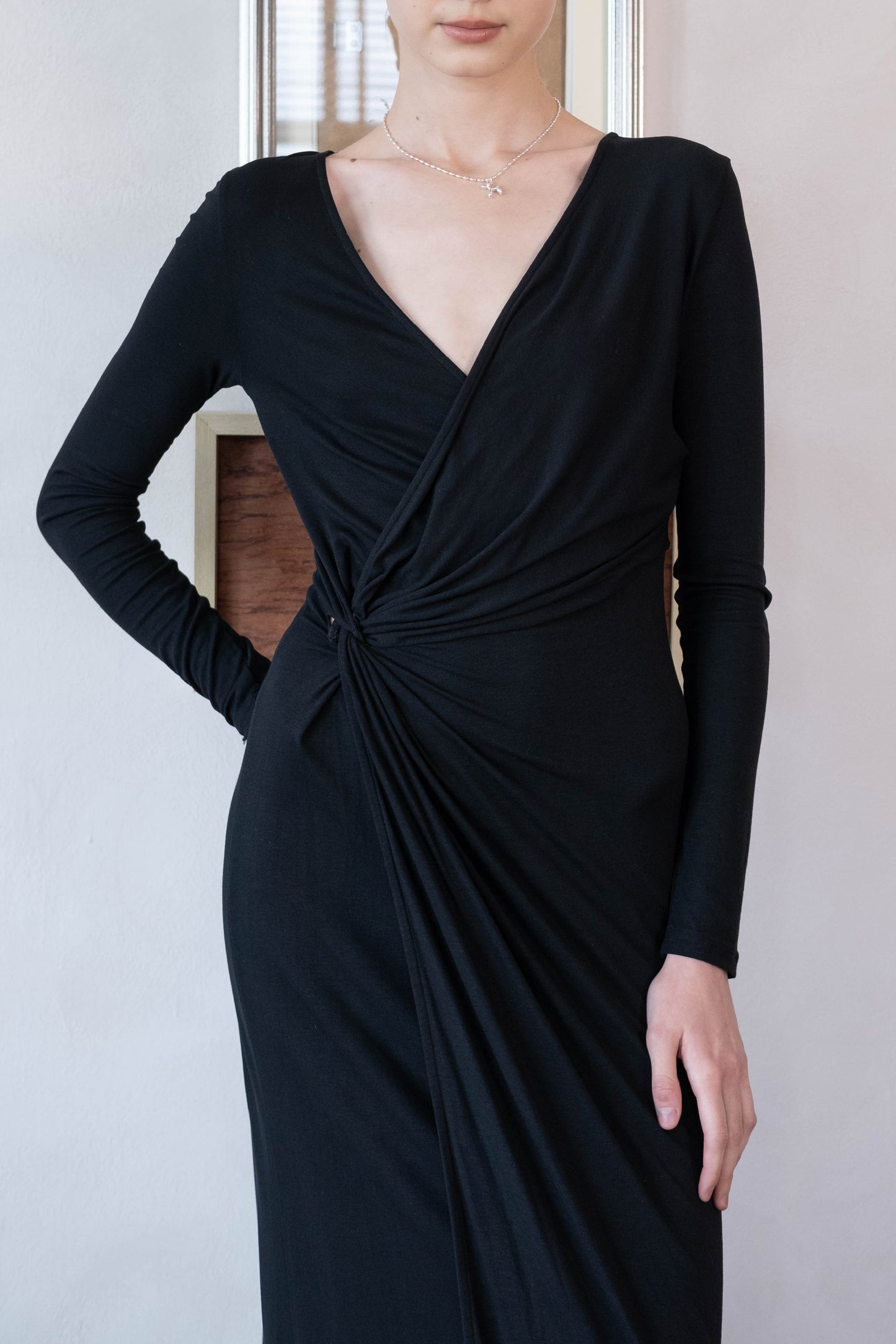 Eternal Grace V-Neck Dress