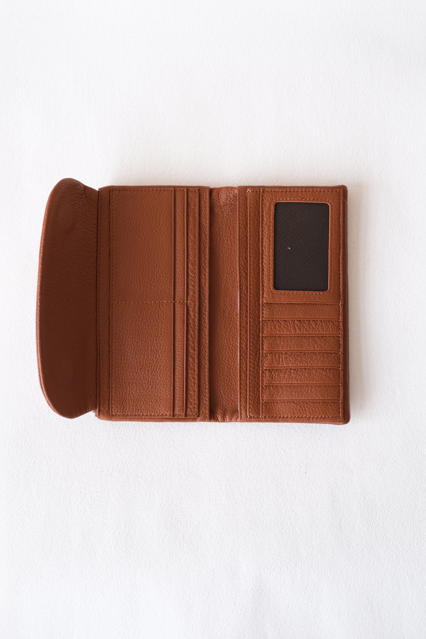Aurora Classic Long Wallet - Chestnut