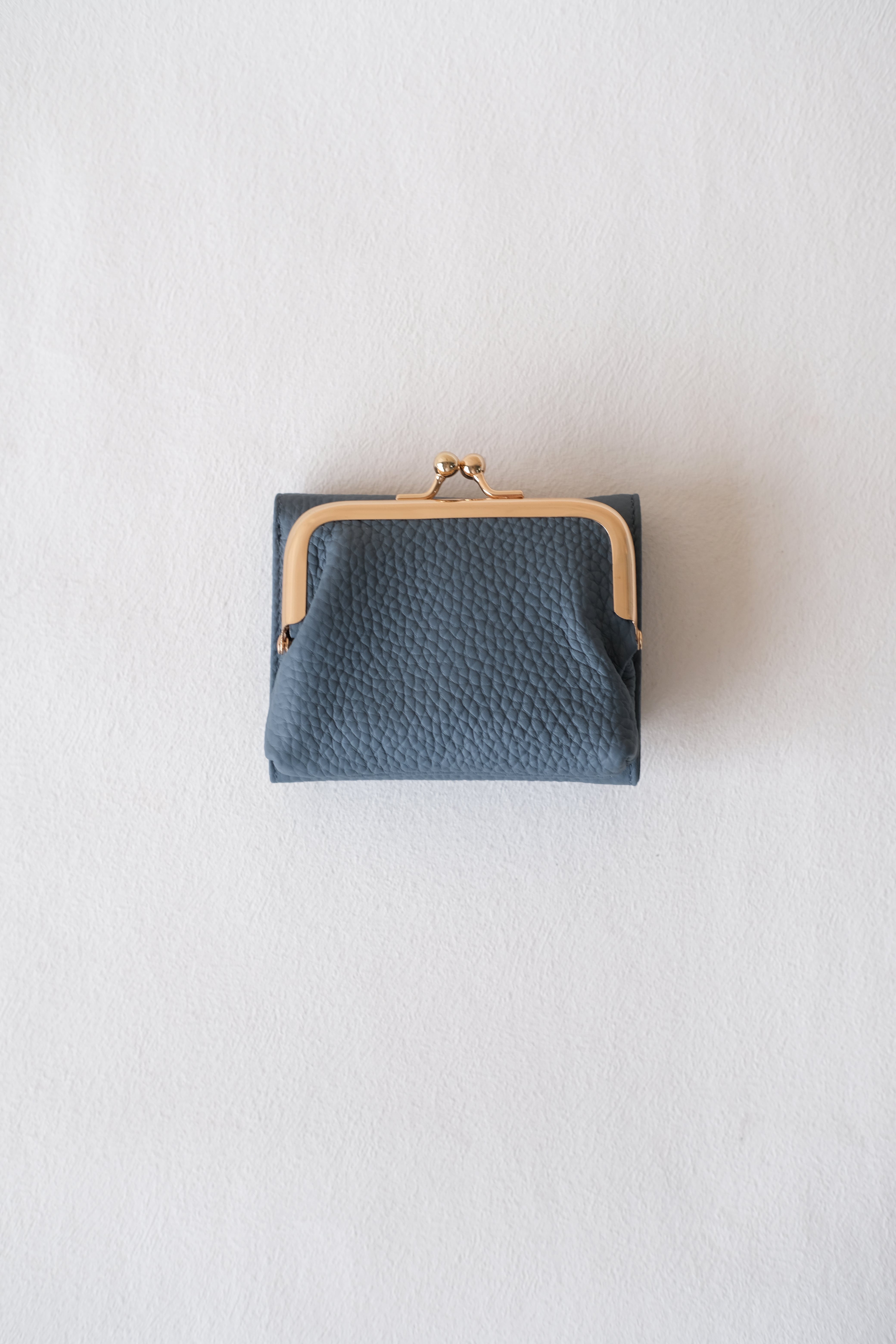 Signature Metal-Clasp Compact Wallet - Blue – S A O U