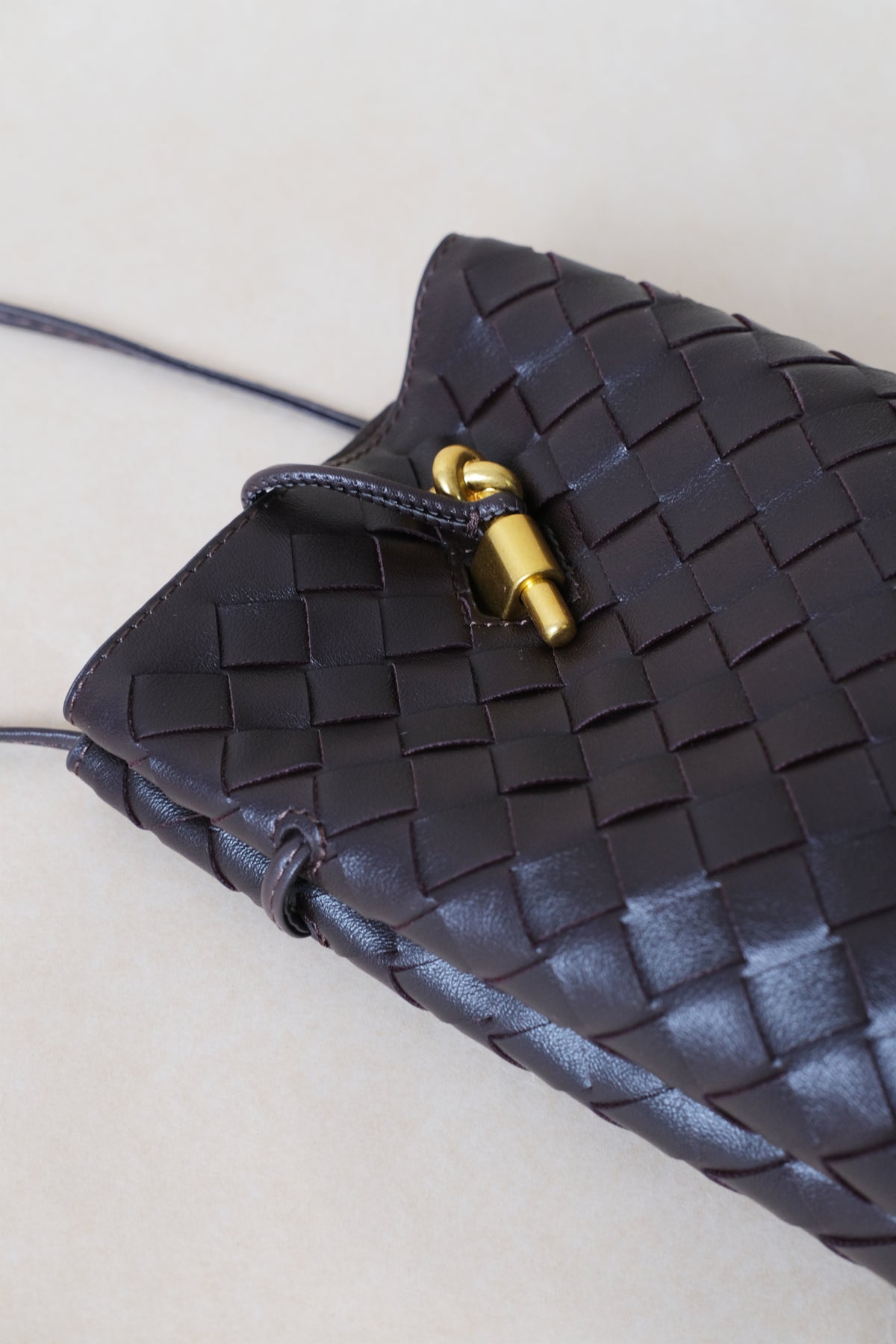 Artisan Élise Mini Bag - Dark Chocolate