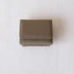 Signature Metal-Clasp Compact Wallet - Khaki