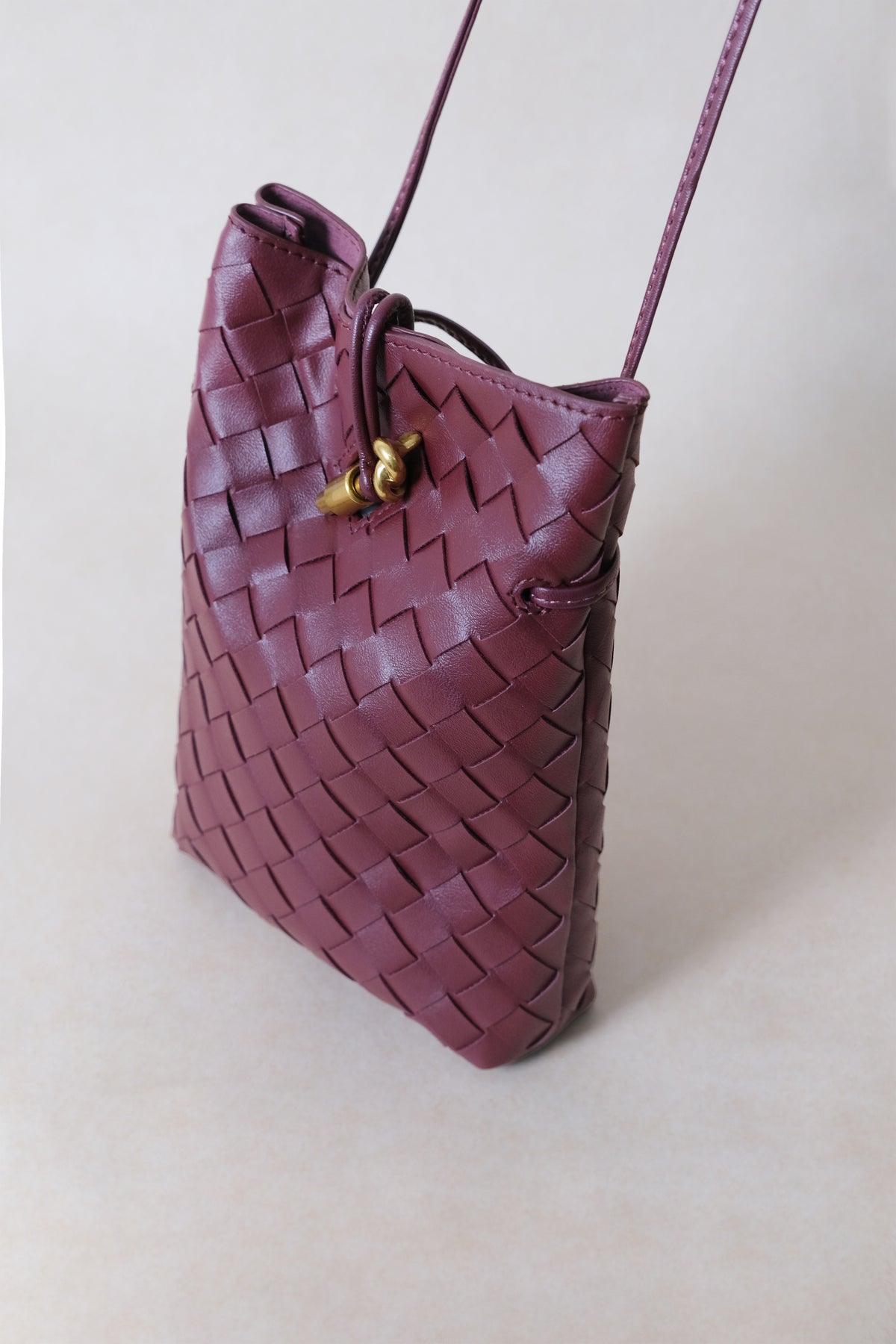 Artisan Élise Mini Bag - Wine Red