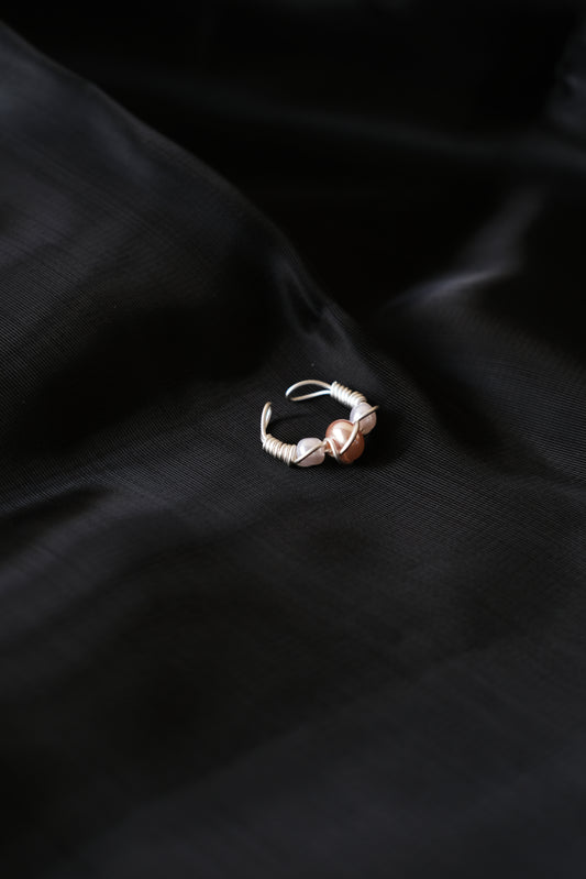 Éclat Crystal Ring - Light Pink