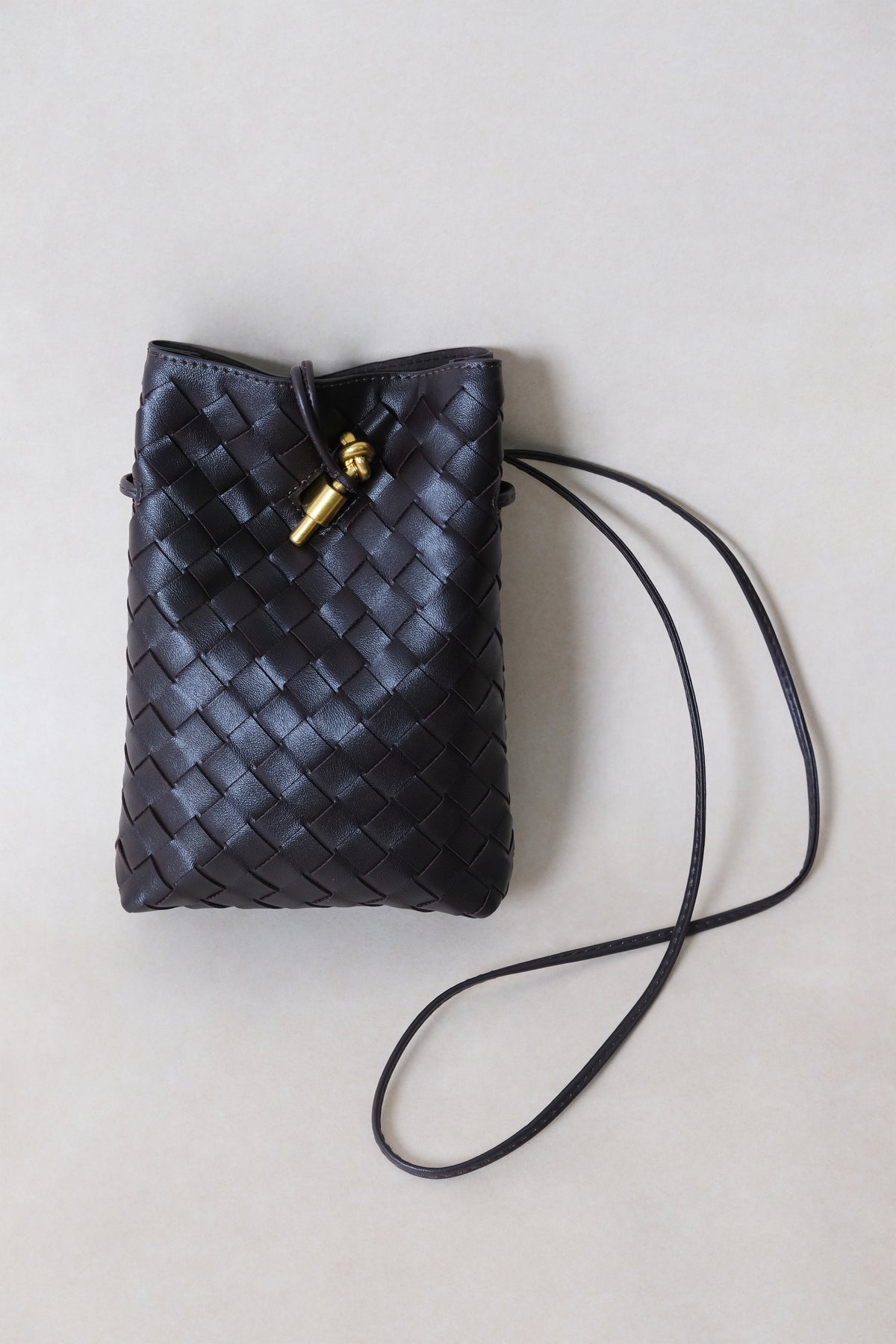 Artisan Élise Mini Bag - Dark Chocolate