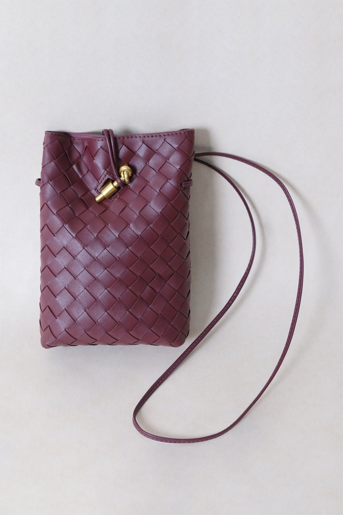 Artisan Élise Mini Bag - Wine Red