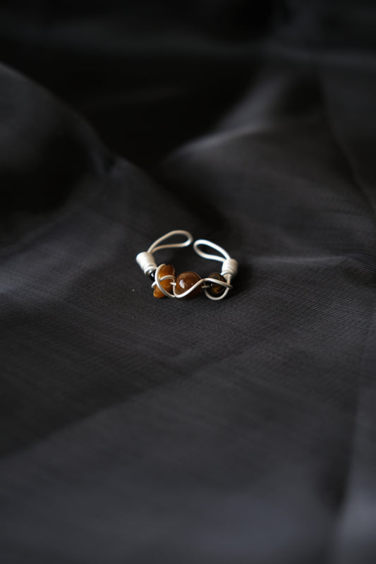 Éclat Crystal Ring - Maillard