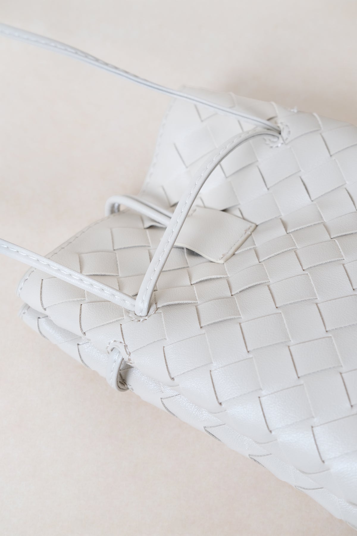 Artisan Élise Mini Bag - White Sand