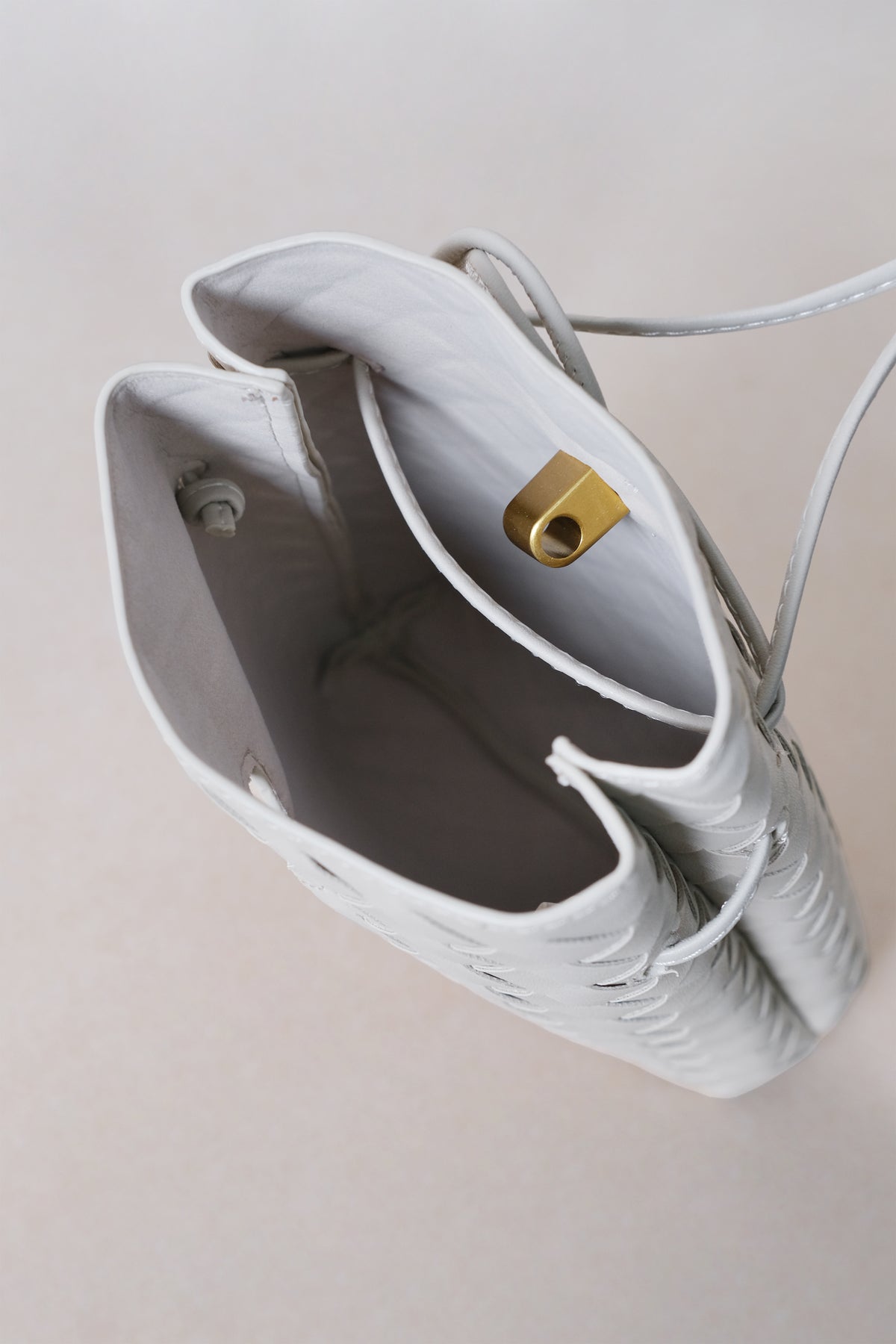 Artisan Élise Mini Bag - White Sand