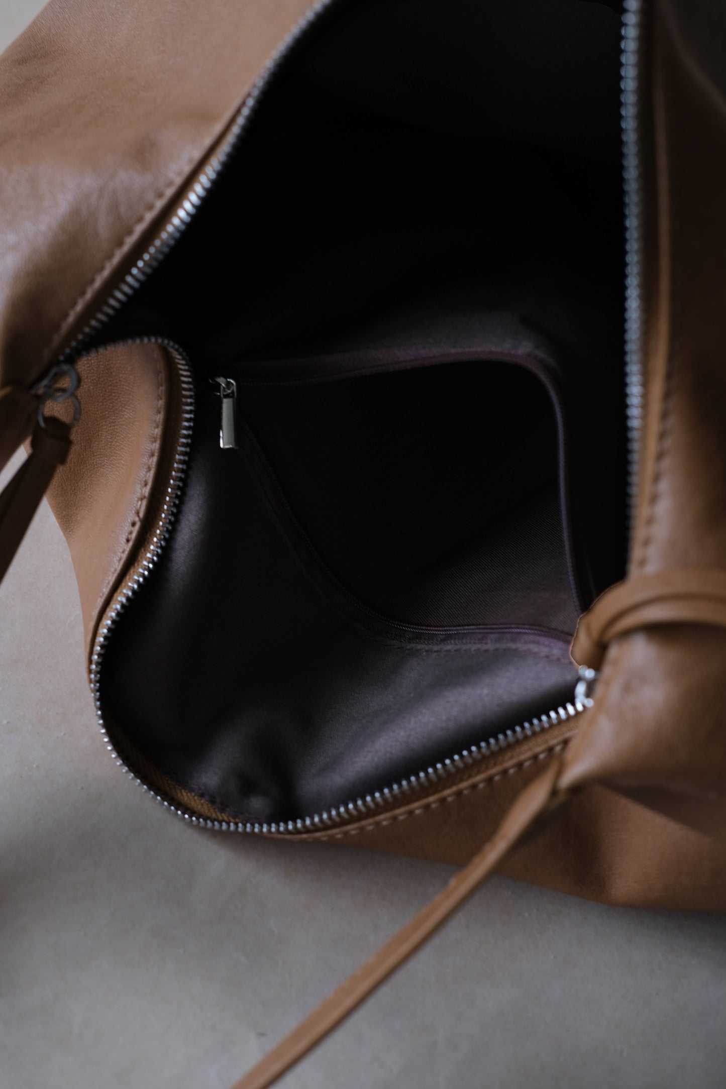 Timeless Soft Carryall Tote - Camel