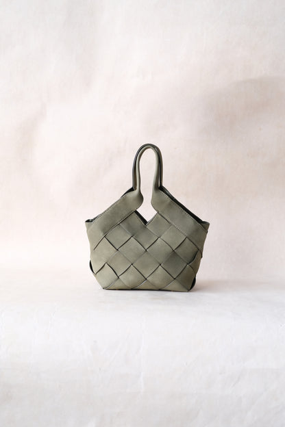 The Alora Tote - Olive Green