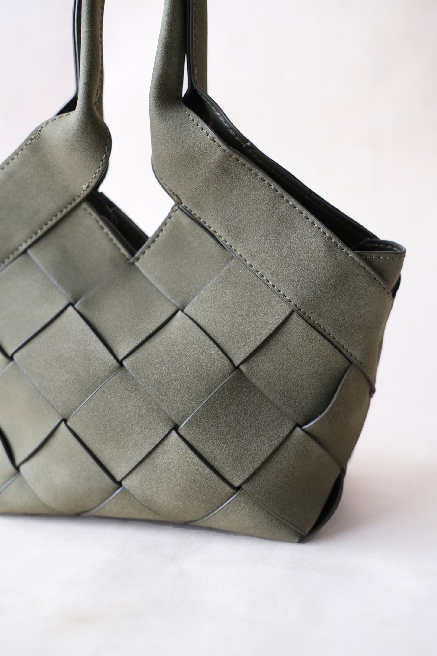 The Alora Tote - Olive Green