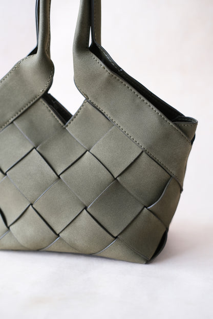 The Alora Tote - Olive Green