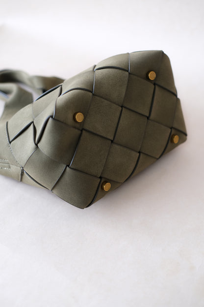 The Alora Tote - Olive Green