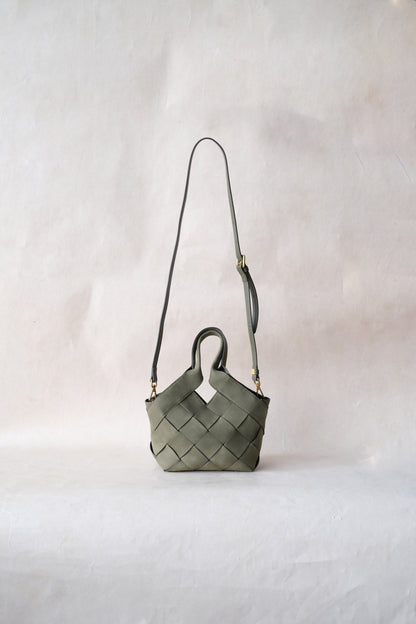 The Alora Tote - Olive Green