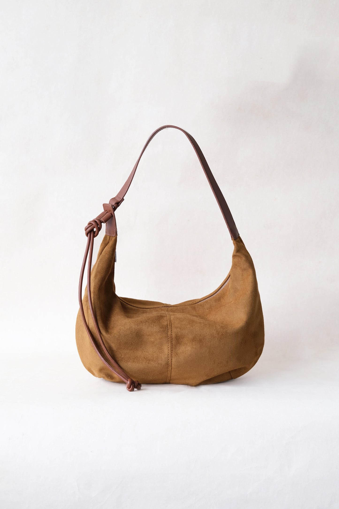 Oversize Dumpling Bag - Camel