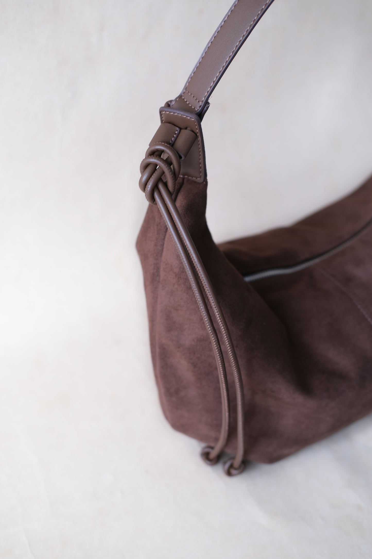 Oversize Dumpling Bag - Coffee