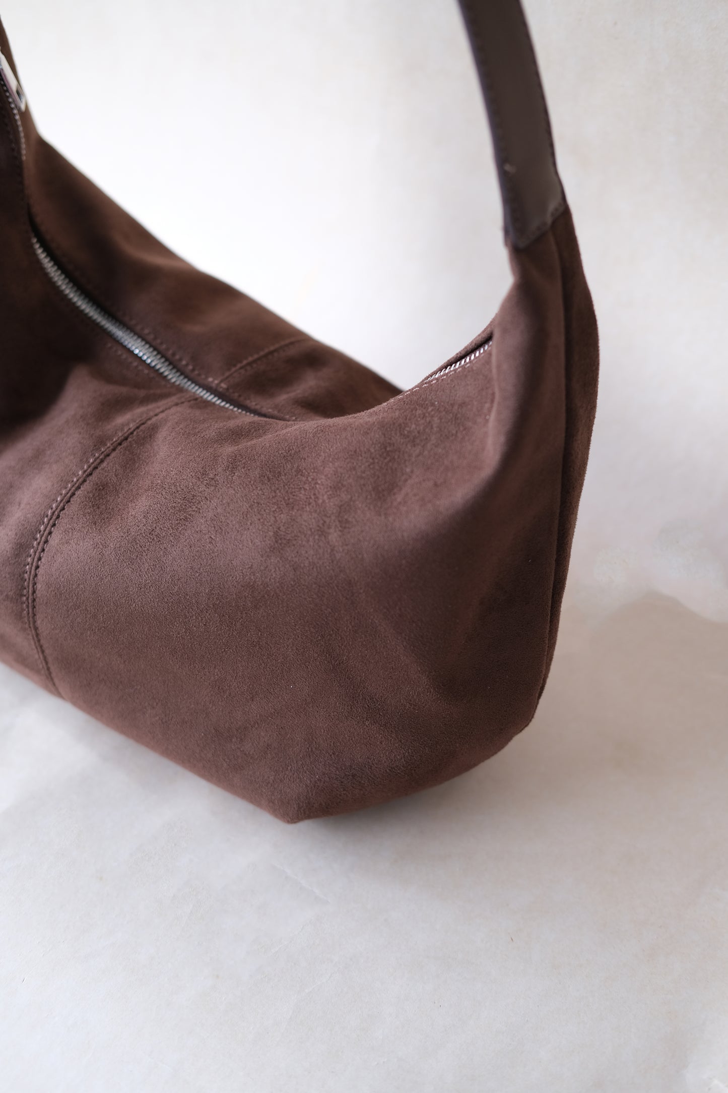 Oversize Dumpling Bag - Coffee