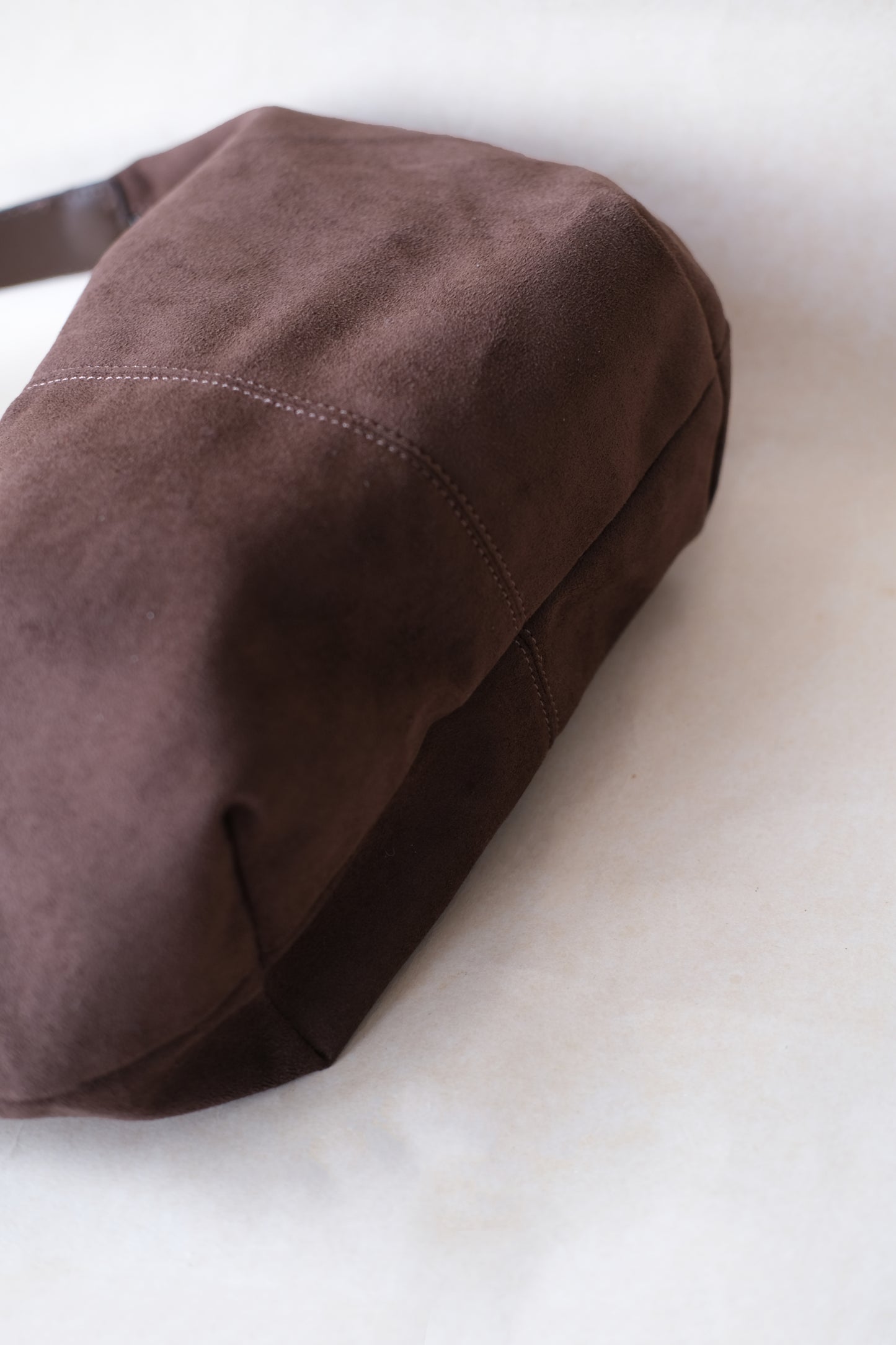 Oversize Dumpling Bag - Coffee