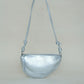 Half-Moon Croissant Bag In Silver