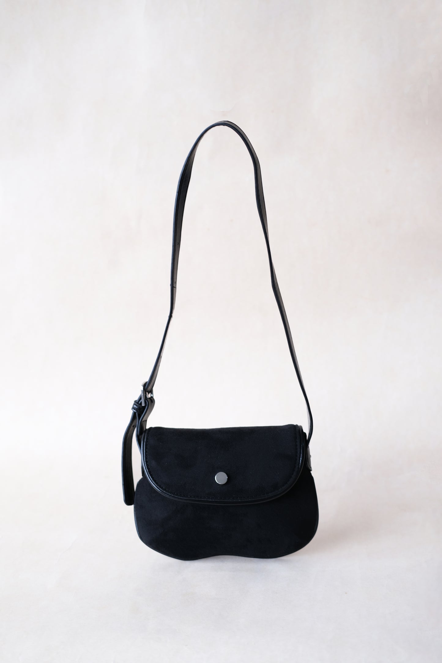 Classic Saddle Underarm Bag - Classic Black