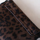 Classic Saddle Underarm Bag - Coffee Leopard