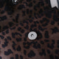 Classic Saddle Underarm Bag - Coffee Leopard