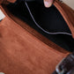 Classic Saddle Underarm Bag - Chestnut