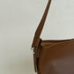 Large-Capacity Lychee Texture Shoulder/Crossbody Set In Chestnut
