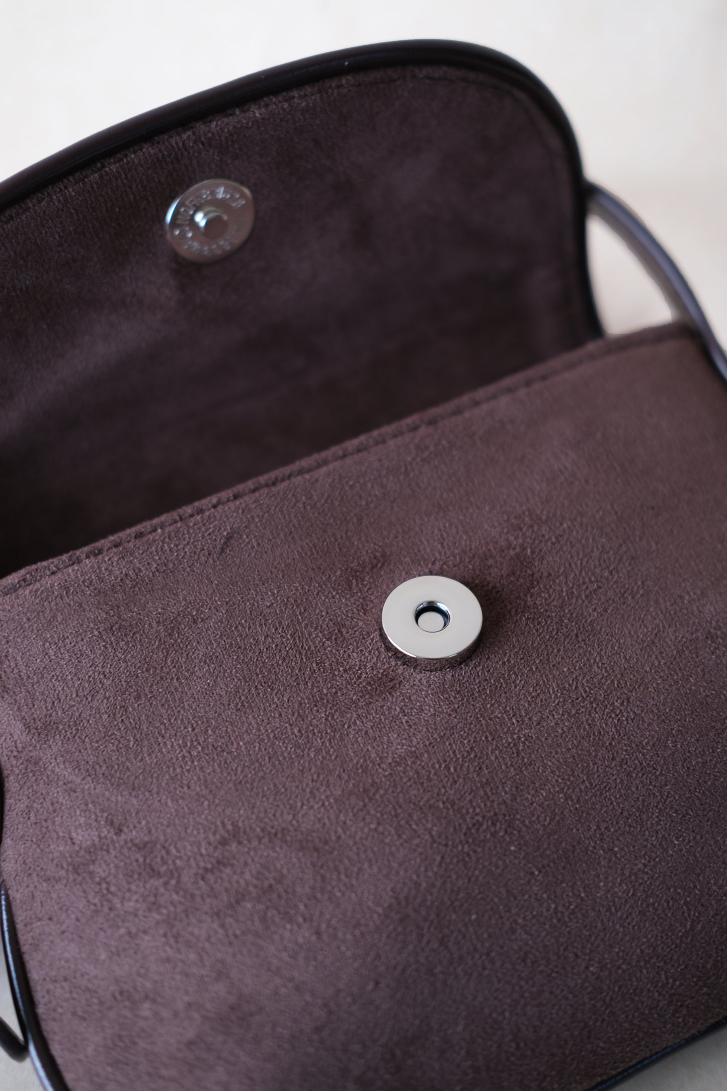 Classic Saddle Underarm Bag - Coffee