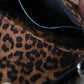 Classic Saddle Underarm Bag - Cocoa Leopard Print