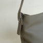 Large-Capacity Lychee Texture Shoulder/Crossbody Set In Light Mud