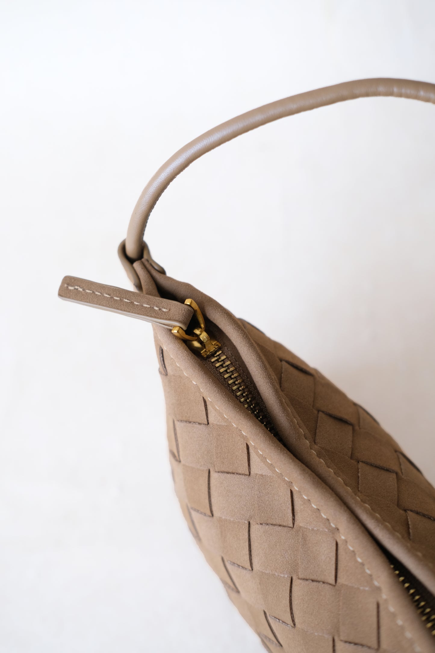 Mini Artisan Satchel - Khaki