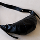 The Camille Croissant Bag - Classic Black