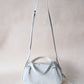 Vintage Baguette Shoulder Bag - Cream White