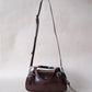 Vintage Baguette Shoulder Bag - Coffee