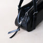 Vintage Baguette Shoulder Bag - Classic Black