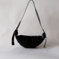 The Camille Croissant Bag - Classic Black