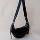 The Camille Croissant Bag - Classic Black